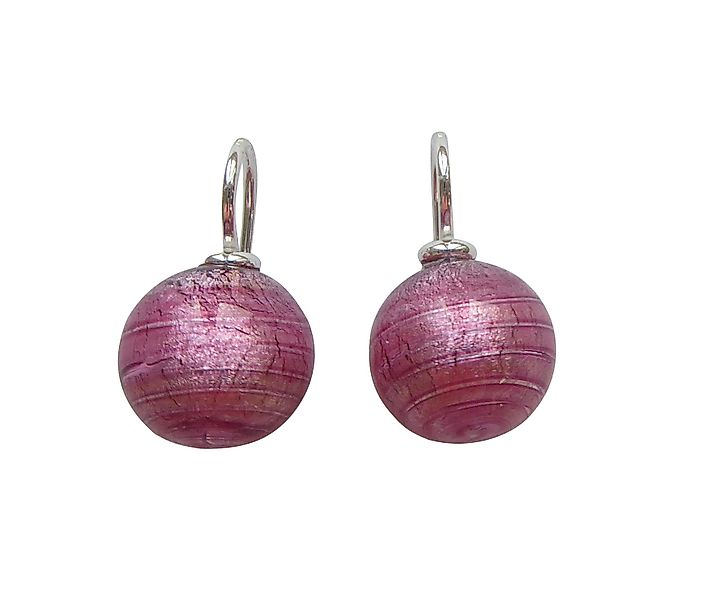 Mugello Paar Ohrhänger Murano pink Sterlingsilber günstig online kaufen