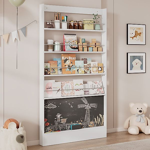 OKWISH Bücherregal hinter der Tür, Kippschutz, günstig online kaufen