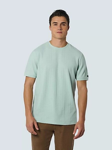 NO EXCESS T-Shirt T-Shirt Crewneck Solid Jacquard günstig online kaufen