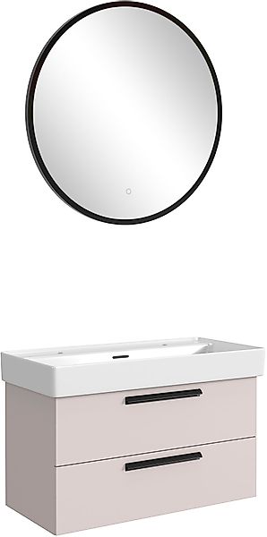 welltime Badmöbel-Set "SALVADA, 2tlg-Set, gedämpfte Scharniere, Softclose, günstig online kaufen