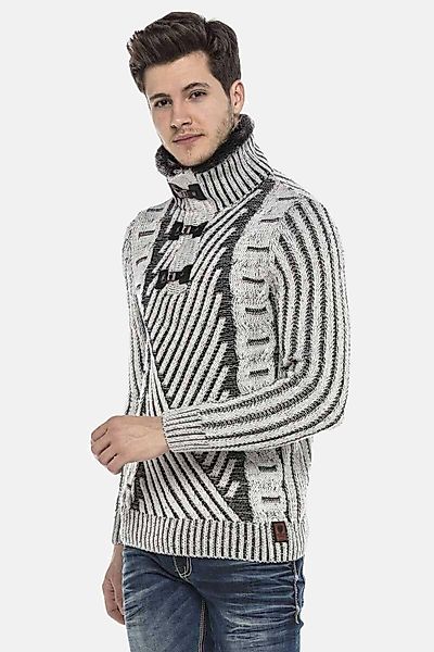 Cipo & Baxx Strickpullover Pullover (1-tlg) günstig online kaufen