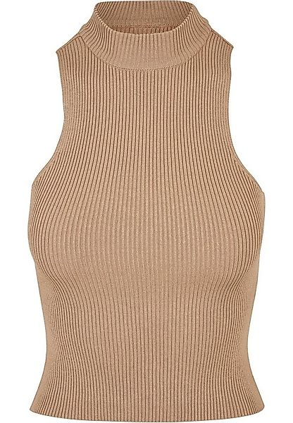 URBAN CLASSICS Muskelshirt Urban Classics Damen Ladies Short Rib Knit Turtl günstig online kaufen