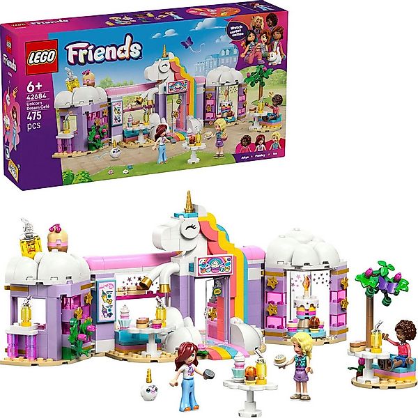 LEGO® Einhorn-Traumcafé (42684), LEGO Friends Konstruktionsspielsteine, (47 günstig online kaufen