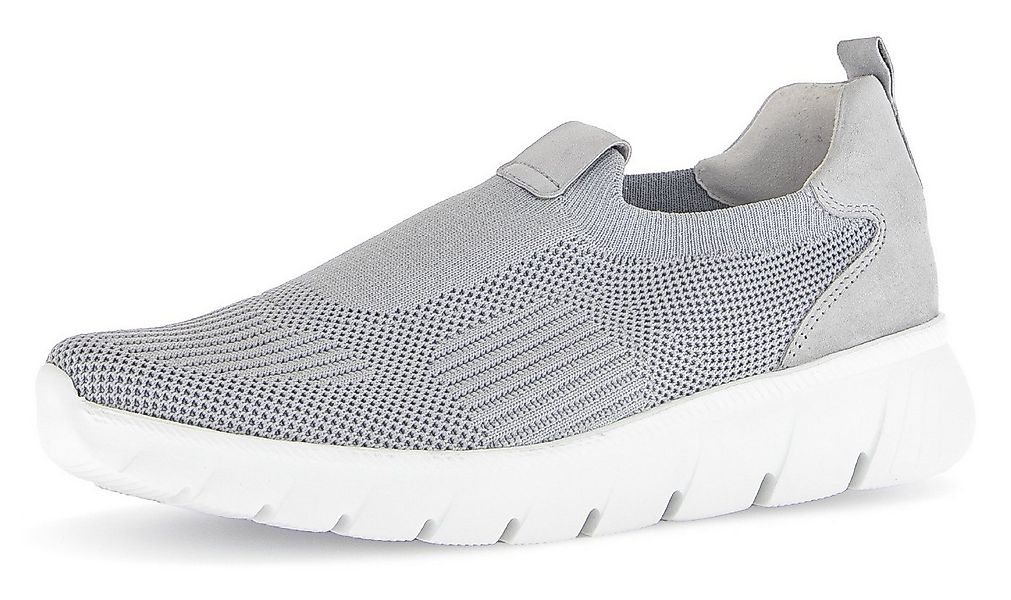 Gabor Slip-On Sneaker, Freizeitschuh, Halbschuh, Slipper mit Ziernähten günstig online kaufen