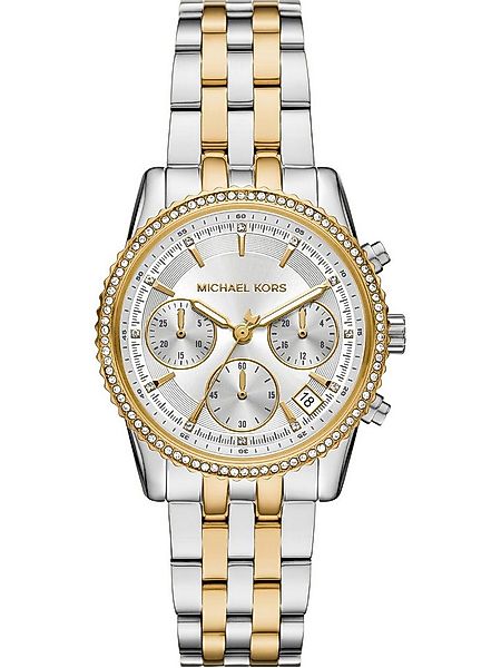 MICHAEL KORS Chronograph Michael Kors Damen-Uhren Analog Quarz, Klassikuhr günstig online kaufen