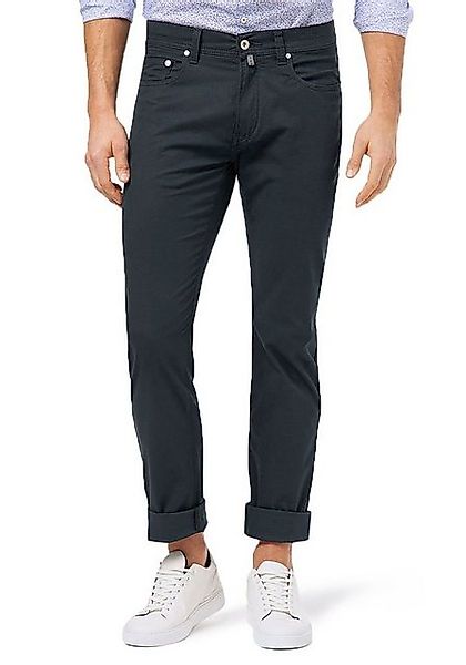 Pierre Cardin 5-Pocket-Hose Lyon Tapered Flachgewebe günstig online kaufen