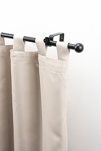 GARESA Gardinenstange »BOLTI mit offenem Träger«, 1 läufig-läufig, Wunschma günstig online kaufen