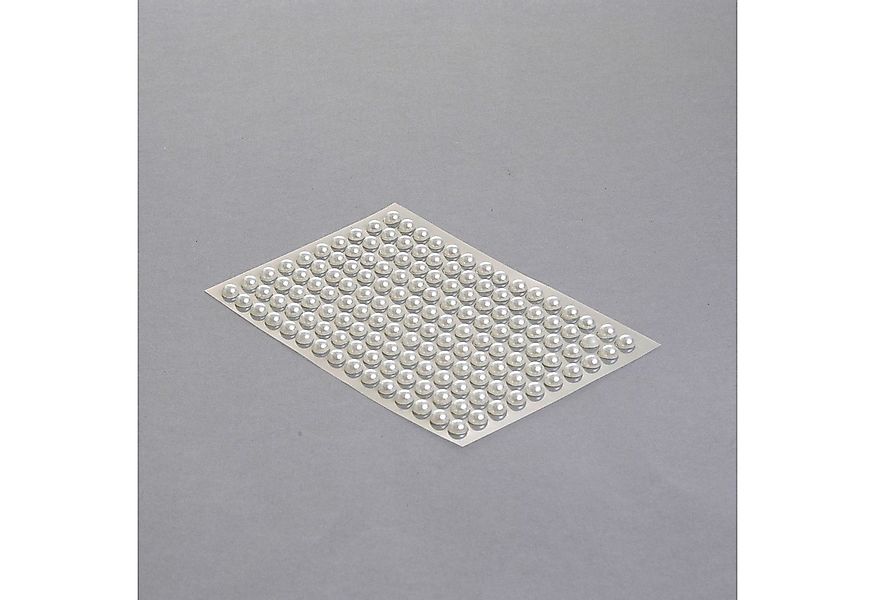 Deko AS Sticker Halbe Perlen selbstklebend - creme - 6mm - 150 Stück - 299 günstig online kaufen