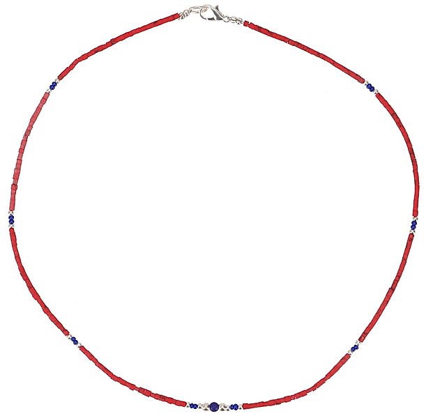 Guru-Shop Perlenkette Zierliche tibetische Halskette, traditioneller.. günstig online kaufen