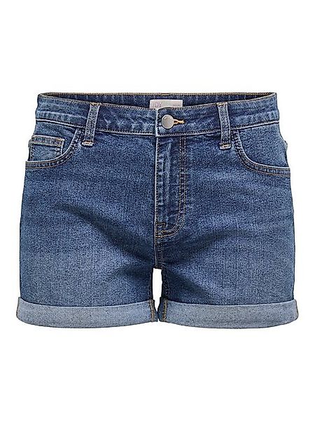 JACQUELINE de YONG Jeansshorts Jeansshorts mit umgeschlagenem Saum und Tasc günstig online kaufen