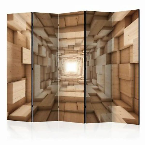 artgeist Paravent Upwards... II [Room Dividers] weiß/bronze Gr. 225 x 172 günstig online kaufen