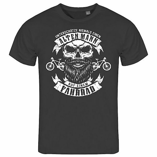 deinshirt Print-Shirt Herren T-Shirt Unterschätze niemals einen alten Mann günstig online kaufen