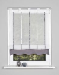 HOME WOHNIDEEN Raffrollo "KATHY" mit Schlaufen freihängend günstig online kaufen