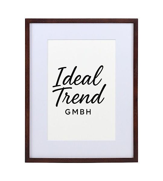 IDEAL TREND Bilderrahmen Bilderrahmen Massivholz Eiche günstig online kaufen