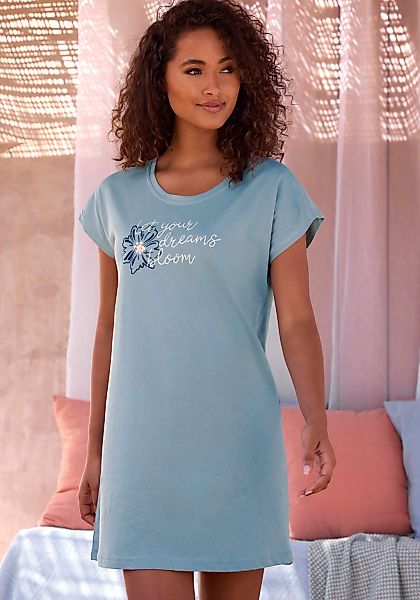 Vivance Dreams Nachthemd, mit schönem Frontprint günstig online kaufen