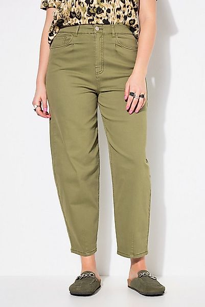 Studio Untold Regular-fit-Jeans Ballon-Jeans 5-Pocket elastischer Twill günstig online kaufen