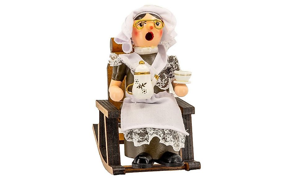 Kaladia Räuchermännchen 30241-16, Oma im Schaukelstuhl, Holz Räucherfigur f günstig online kaufen