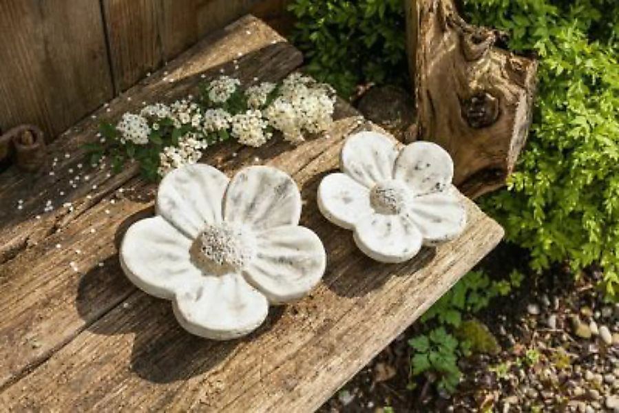 HOME Living Deko-Blüte Blume Dekoobjekte grau günstig online kaufen