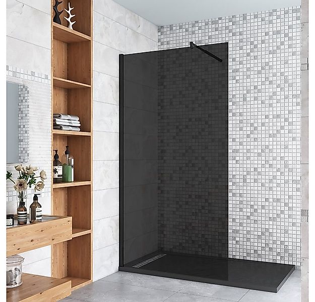 duschspa Duschwand 10mm Schwarze Duschwand Glaswand Duschtrennwand Walk in günstig online kaufen