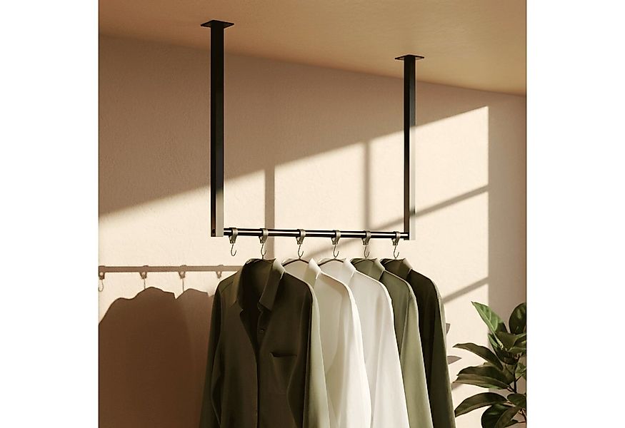 CLP Garderobenständer Fenton, mit 6 Kleiderhaken, für Deckenmontage günstig online kaufen