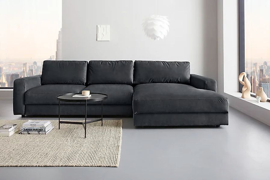 Home affaire Ecksofa »Bloomfield, elegant, viel Platz, Mega Couch, Breite 3 günstig online kaufen