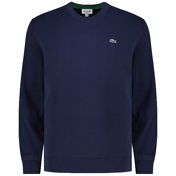 LACOSTE Feinstrickpullover aus Biobaumwolle Farbe marine Größe: 6XL günstig online kaufen