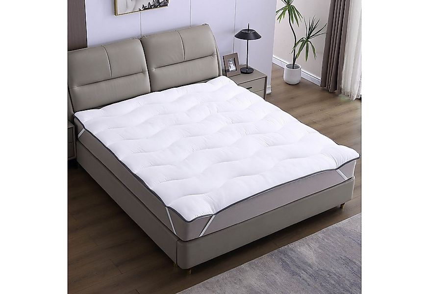 AMBINESS, Topper Matratzentopper Mikrofaser Wolke 80x200cm - 180x200cm, Bes günstig online kaufen