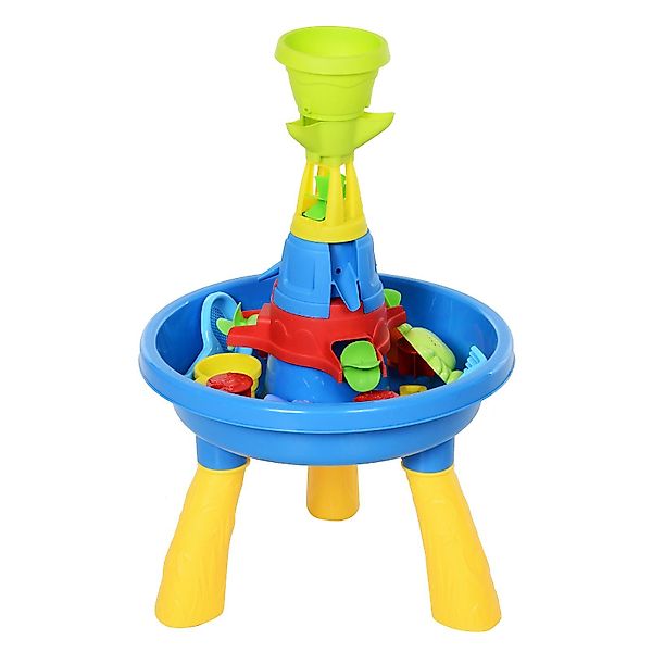 HOMCOM Sandkasten Kinder Sand- und Sandkastentisch günstig online kaufen