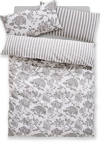 OTTO home Bettwäsche Nordby, Soft-Seersucker, 2 teilig, Bettwäsche aus Baum günstig online kaufen