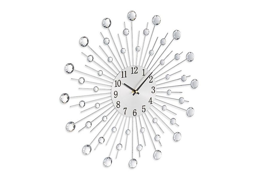 relaxdays Wanduhr Diamant Ø 50 cm günstig online kaufen