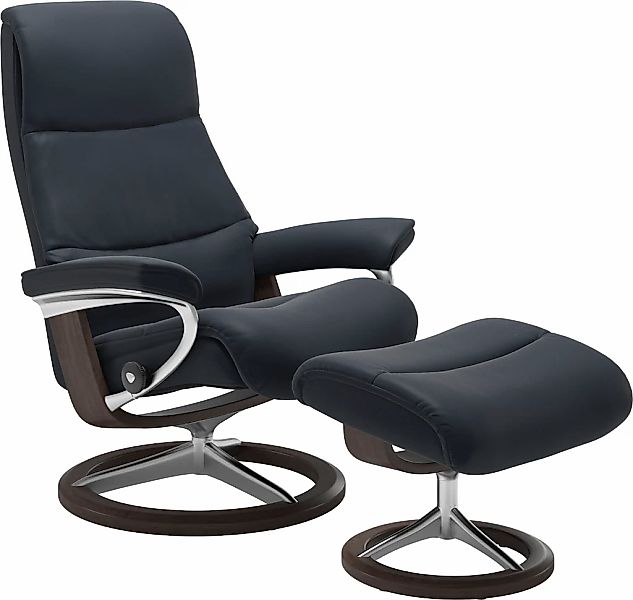 Stressless "View" Set, Relaxsessel mit Hocker, mit Signature Base, Größe M, günstig online kaufen