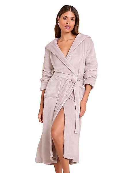 LIPSY Damenbademantel Lipsy Kuschliger Midi-Morgenmantel, Polyester günstig online kaufen