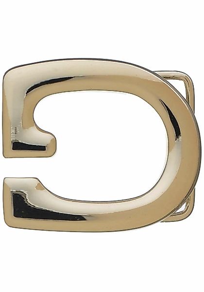 Rettungsring Gürtel Gürtelschnalle Wechselschnalle "Offen Rund Gold" günstig online kaufen