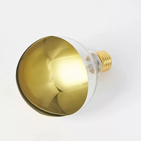 E27 3,8W LED-Kopfspiegellampe G95, 2700K gold 5er günstig online kaufen