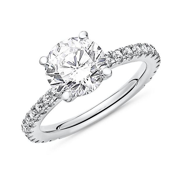 JEWLIX Verlobungsring Mit funkelndem Zirkonia als Hauptstein aus 925er Silb günstig online kaufen