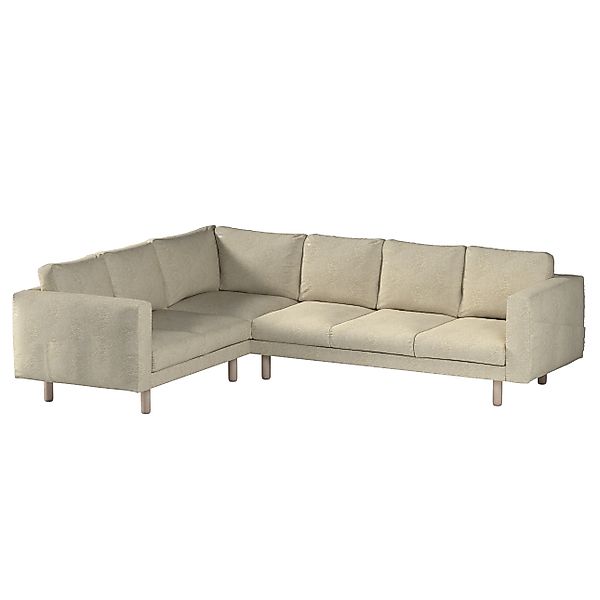 Bezug für Norsborg 5-Sitzer Ecksofa, beige-golden, Norsborg 5-Sitzer Ecksof günstig online kaufen