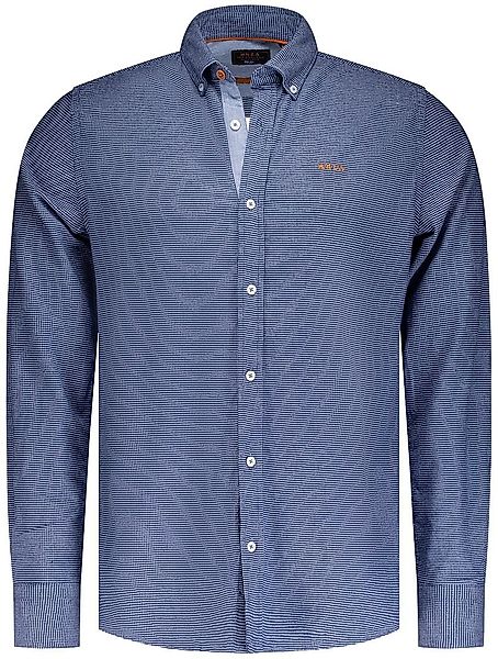 NZA Hemd Ace Houndstooth Navy - Größe M günstig online kaufen