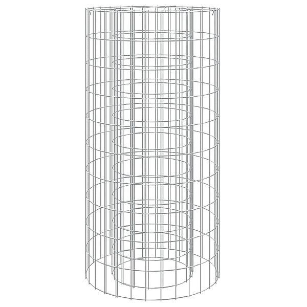 Vidaxl Gabionen-feuerstelle Ø 50 Cm Verzinktes Eisen günstig online kaufen