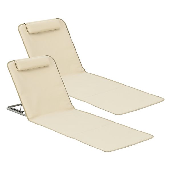 en.casa Gartenliege, 2er, »Donostia« 2er Set günstig online kaufen