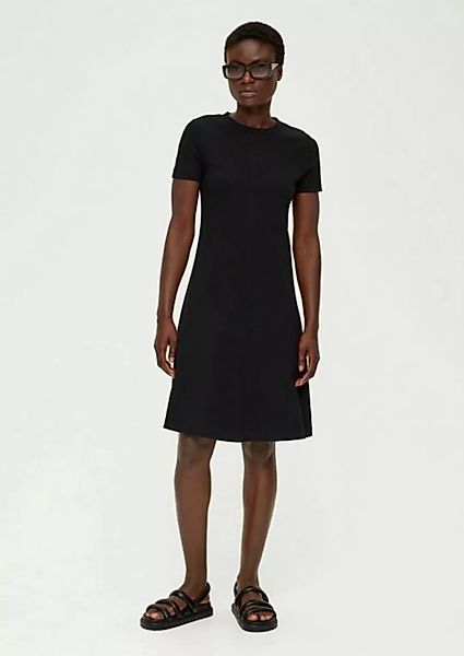 s.Oliver BLACK LABEL Minikleid Kleid aus Jersey Ziernaht, Label-Patch günstig online kaufen