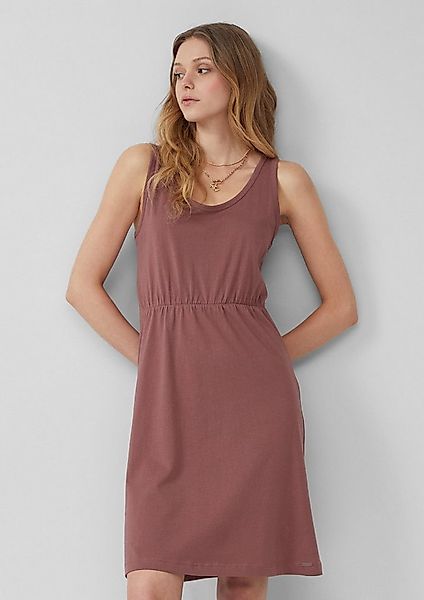 QS Minikleid Kleid Kurzes Jerseykleid aus Baumwolle günstig online kaufen