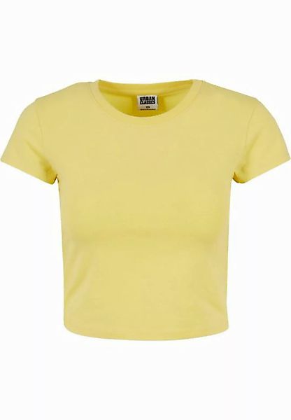 URBAN CLASSICS T-Shirt Urban Classics Damen Ladies Stretch Jersey Cropped T günstig online kaufen