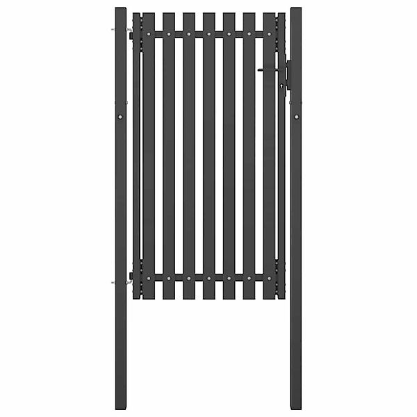 vidaXL Gartentor Stahl 1x2,25 m Anthrazit 146331 günstig online kaufen