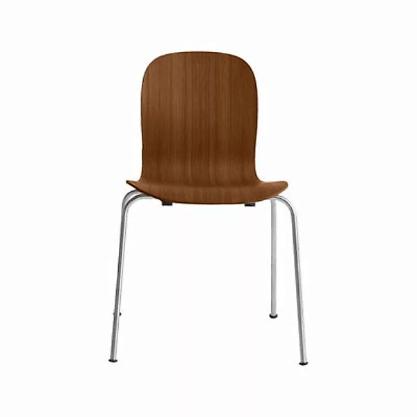 Stapelbarer Stuhl Tate Wood braun holz natur /Jasper Morrison, 2012 - Holz günstig online kaufen