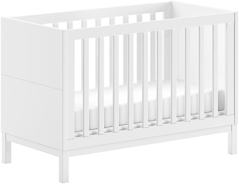 Vipack Babybett "in gradlinigem Design, standfest gebaut, pflegeleichte Obe günstig online kaufen