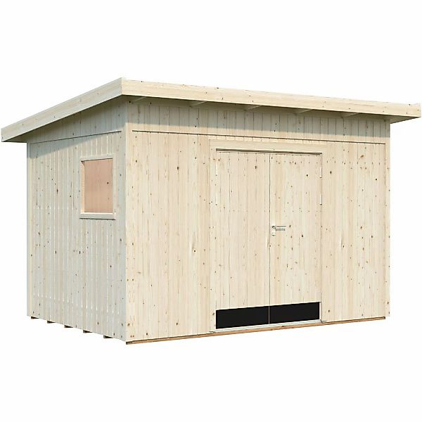 Palmako Gerätehaus Stig 8,2 m² Natur / Unbehandelt günstig online kaufen