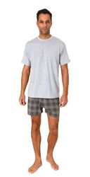 Normann Pyjama Normann Herren kurzarm Schlafanzug günstig online kaufen