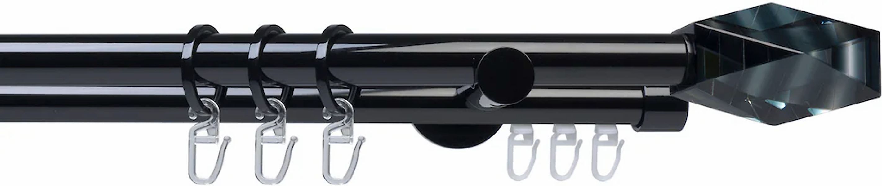 Liedeco Gardinenstange "Fertigstilgarnitur 20 mm Piano Montreal" Ø 20 mm 2 günstig online kaufen