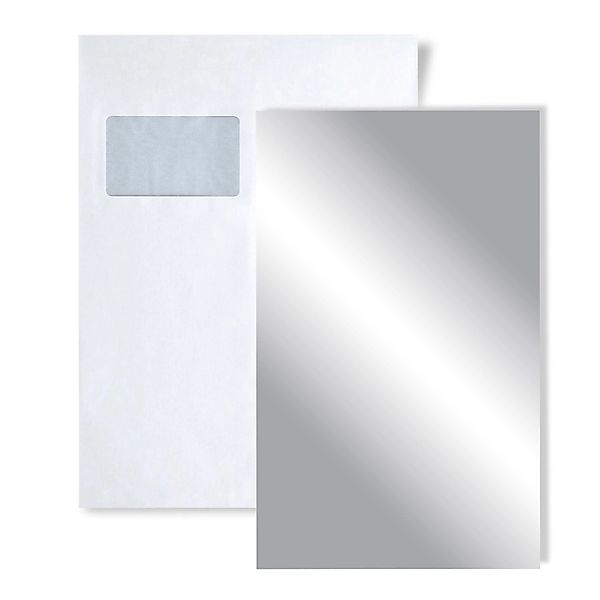 Wallface 1 MUSTERSTÜCK S-10324 DIN A5 Wandpaneel Muster DECO SILVER günstig online kaufen