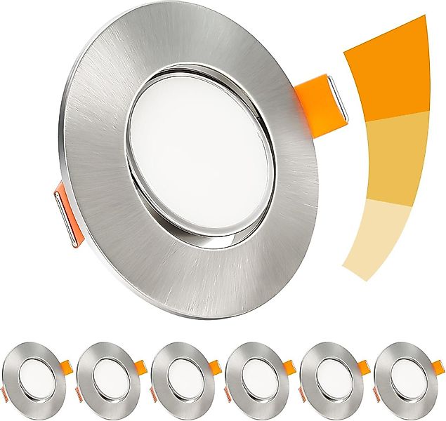 Diyarts LED Deckenspots, LED fest integriert, günstig online kaufen
